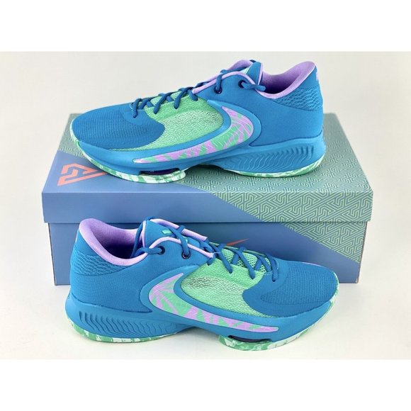 Nike Other - Nike Zoom Freak 4 Birthstone Mens Basketball Shoes Lazer Blue Giannis DJ6149-400